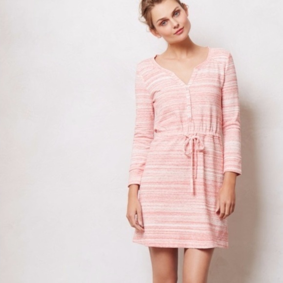 Anthropologie Dresses & Skirts - Anthro Saturday Sunday Pink Poppy Space Dye Dress